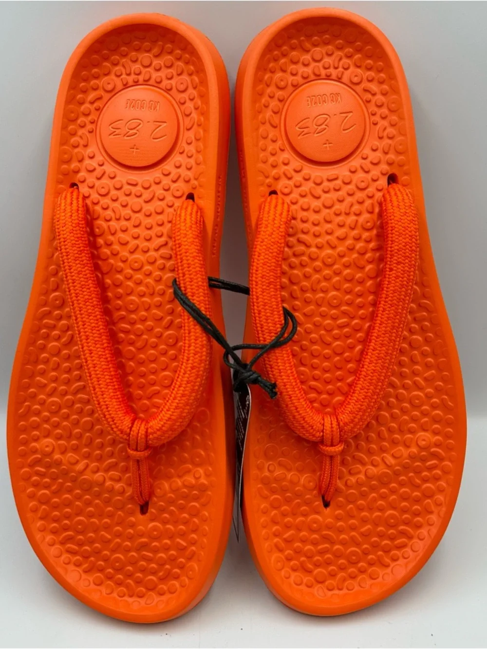 Allbirds Sugar Zeffer 2 Flip Flops Buoyant Orange 